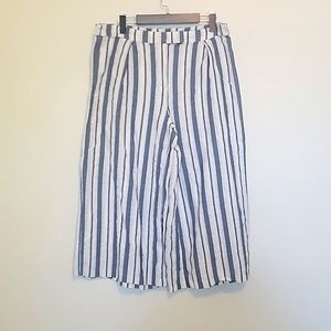 SAMI + DANI • Lightweight Striped Culottes